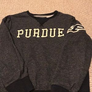 Purdue crew neck sweatshirt